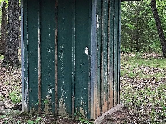 Old outhouse. But still works