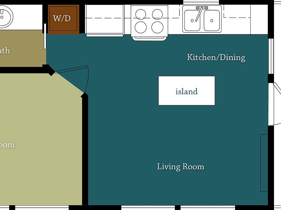 1 Bedroom 1 Bath Stand-alone Rental Unit