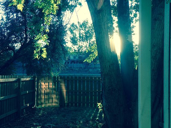 Outside Basement to Backyard and Trails