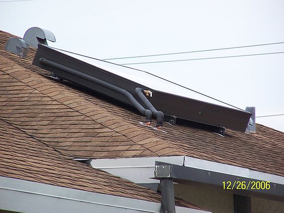 Solar Hot water heater!