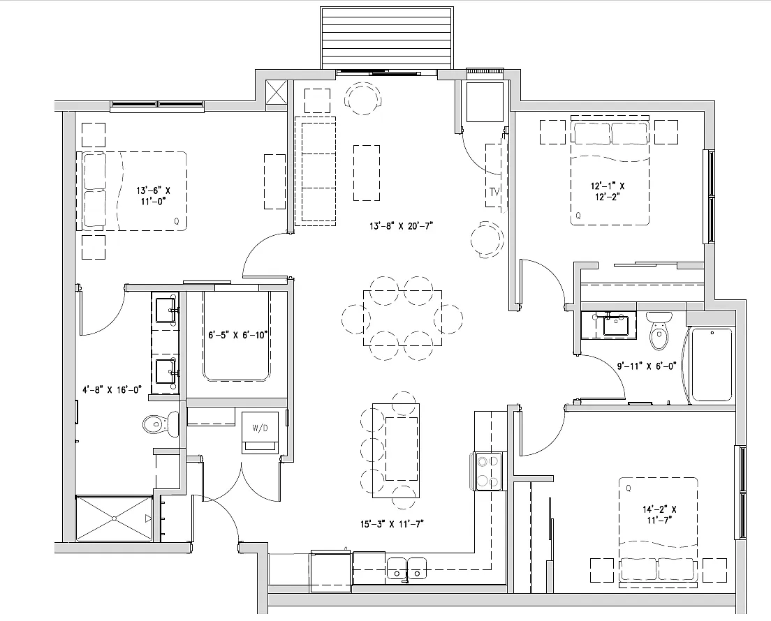 Floor plan Bayfield