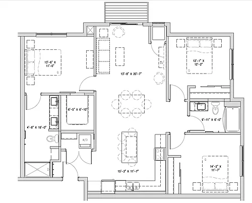 Floor plan Bayfield