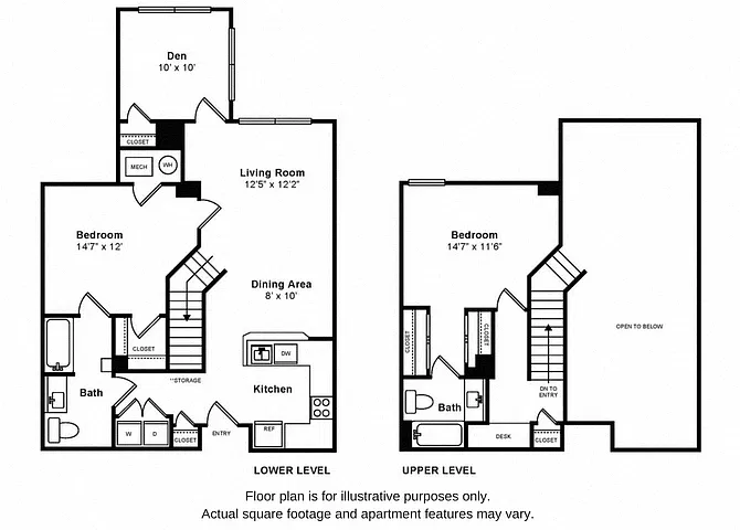 Floor plan Baldwin Penthouse