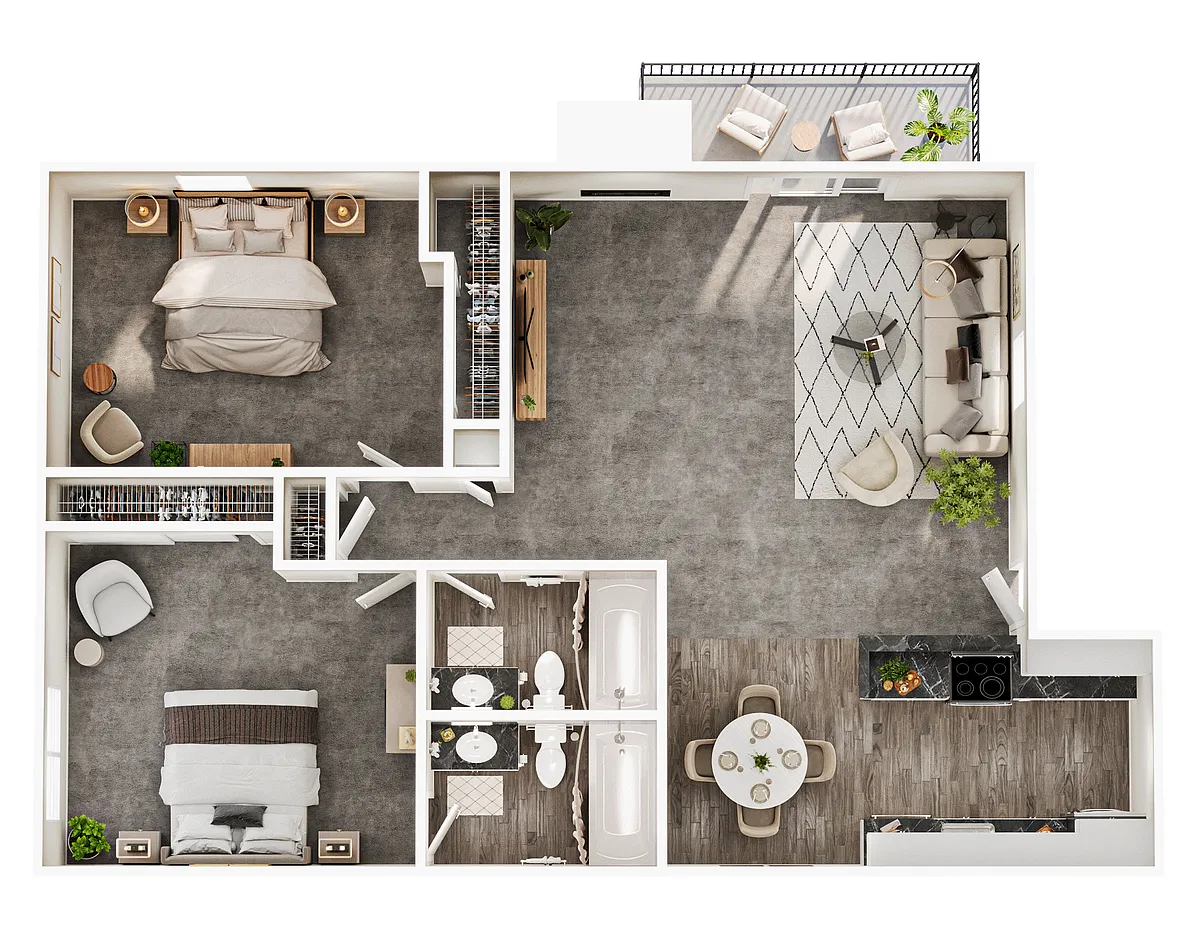 Floor plan Malibu