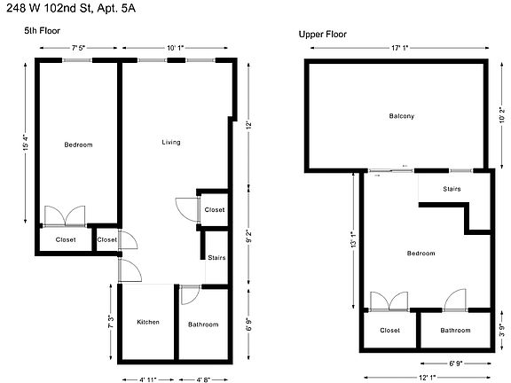 2nd image of 248 W 102nd St APT 5A