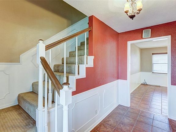 Entry hall and stairs