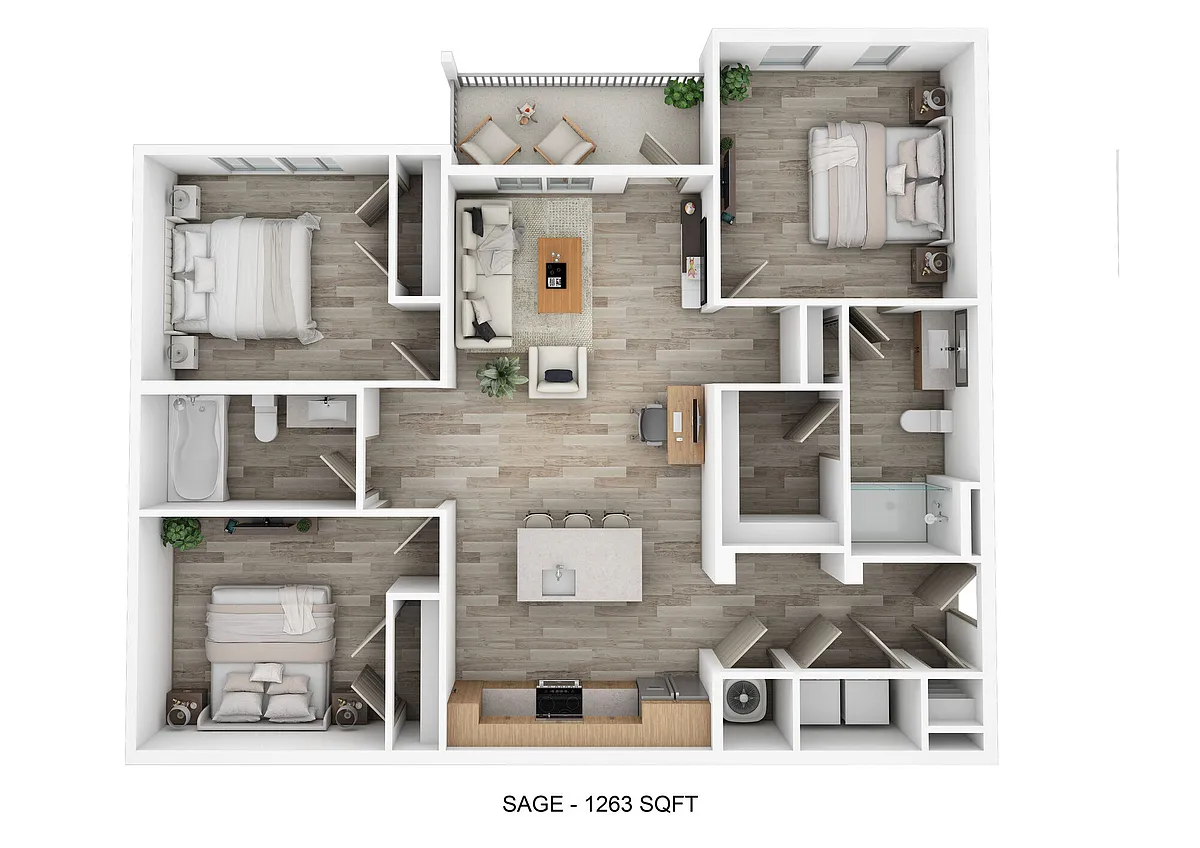 Floor plan Sage