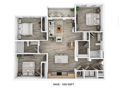 Floor plan Sage