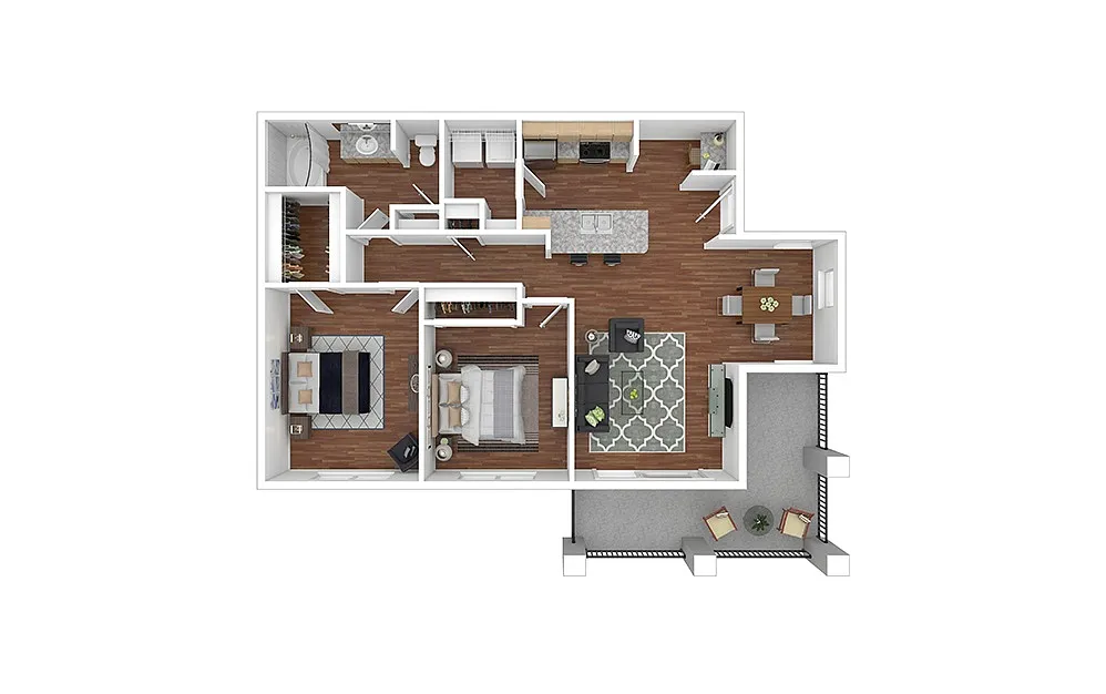 Floor plan Jupiter