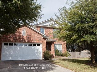 2305 Barnett Dr, Cedar Park, TX 78613
