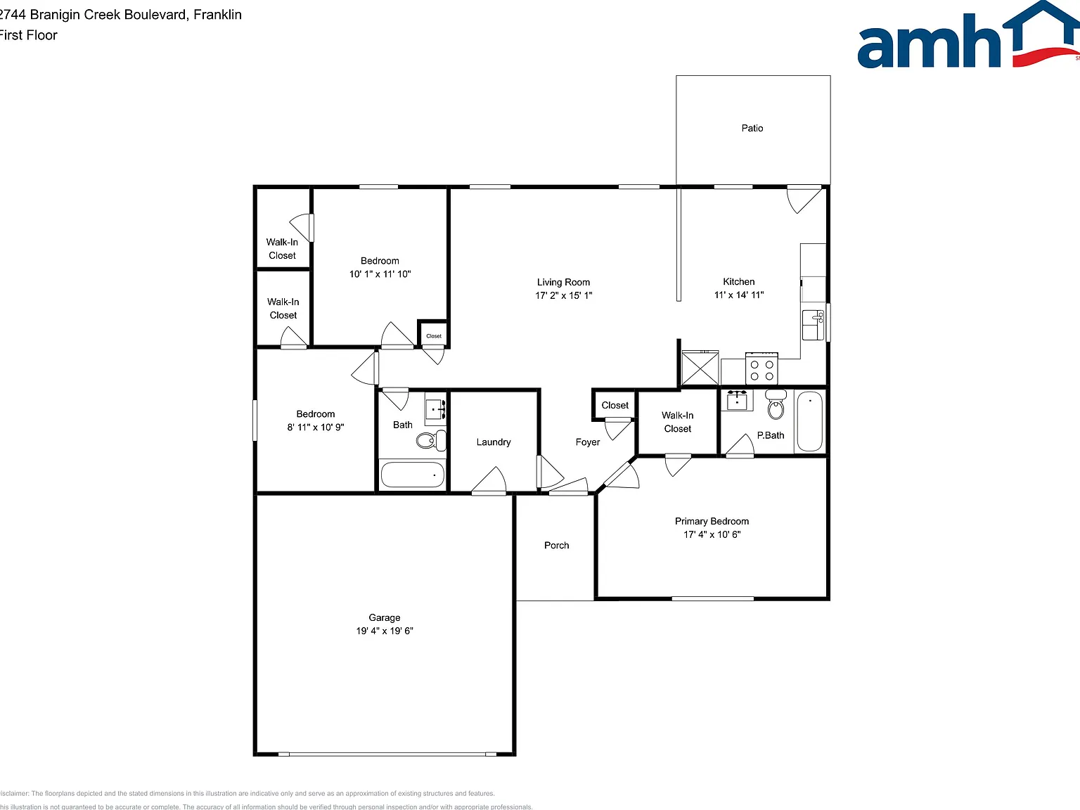 3 bed, 2.0 bath, 1248 sqft, $1,700 — Photo 2