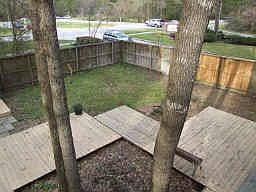 Big yard and deck!