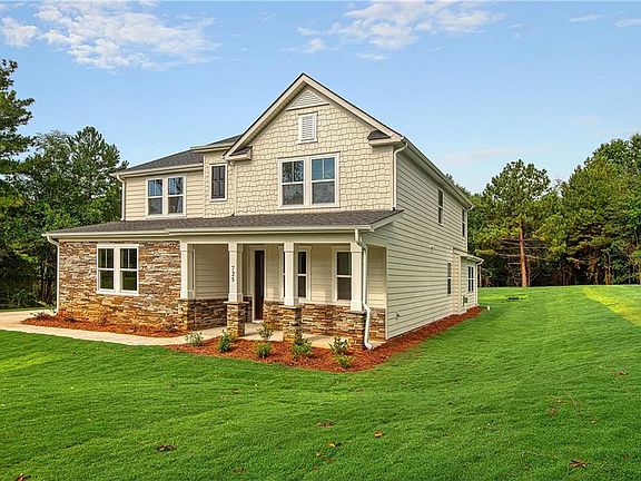 Exterior of Belmont. Photo is of the actual home.