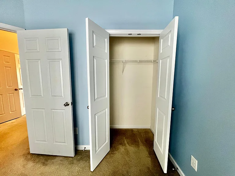 Good size closet for bedroom one