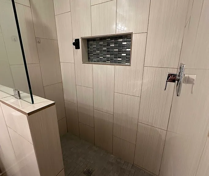 Walk-in Shower included with 3rd bathroom near front door