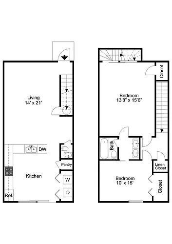 Floor plan 2/1 HL
