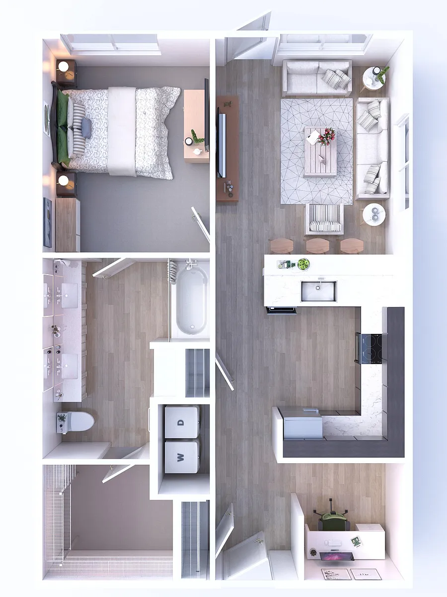 Floor plan A6 - II