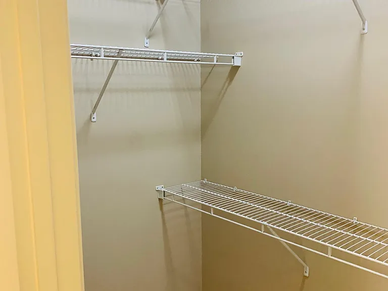 large long walk in closet in the Master