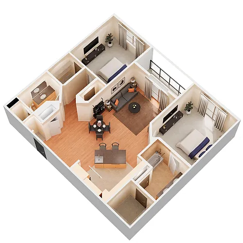 Floor plan B2