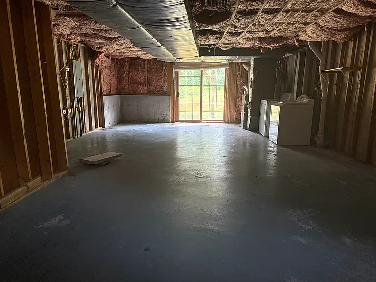 Full walkout basement