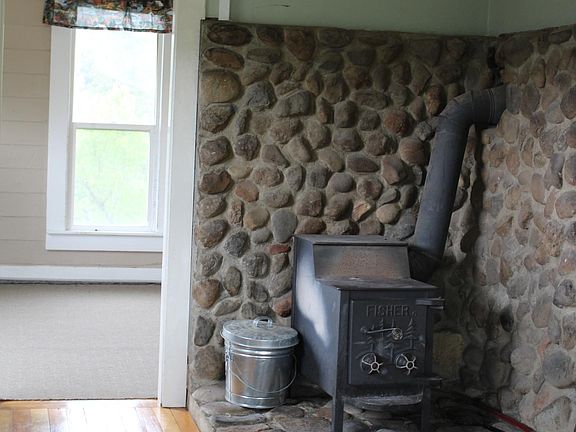 New Pellet Stove off the kitchen