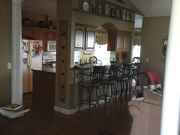 Entering front door