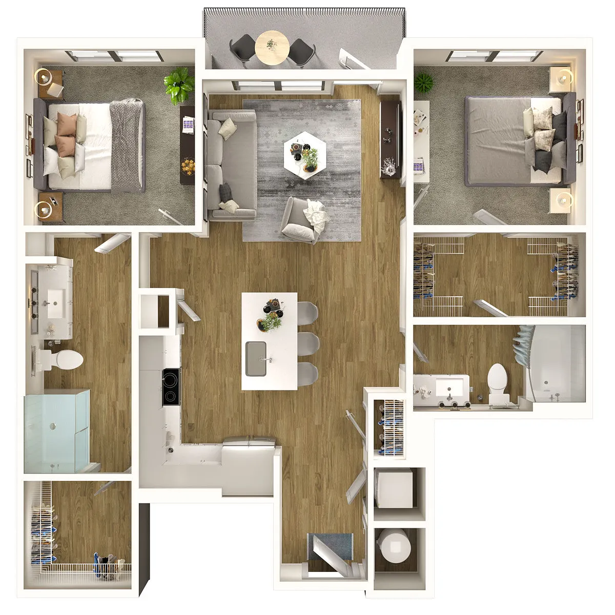 Floor plan B2