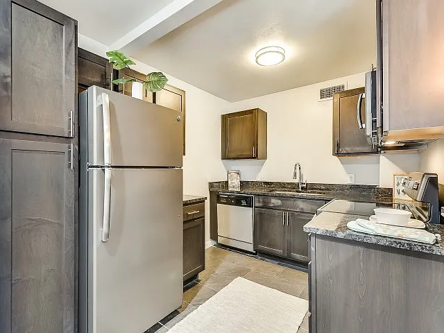 Remodeled kitchen