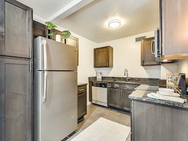 Remodeled kitchen