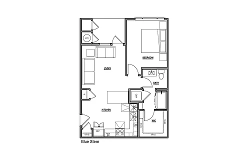 Floor plan Bluestem