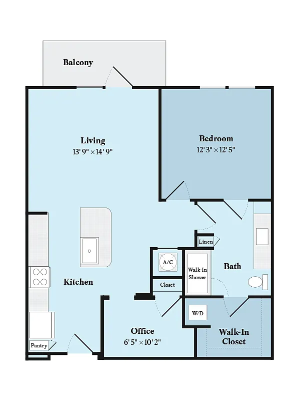 Floor plan A13