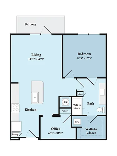 Floor plan A13