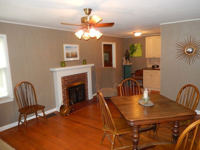 Wood Burning Fireplace