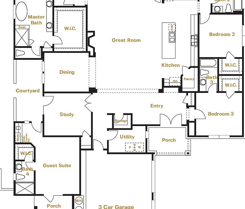 Santa Barbara Plan, Cimarron Hills Villas & Country Club,