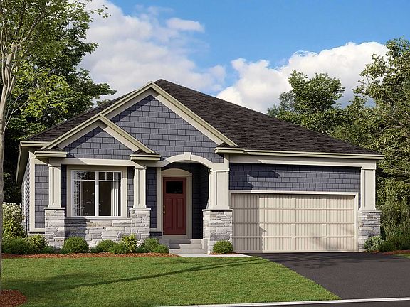 Hillcrest Elevation D - Stone