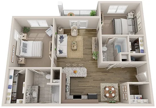 Floor plan B2