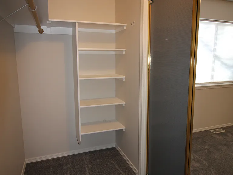 Primary closet