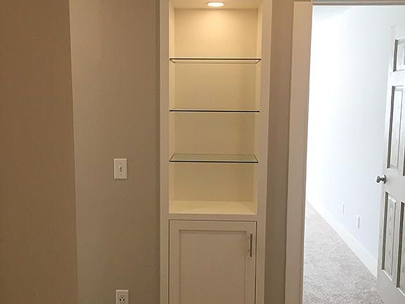 New entry hall cubby with usb outlet.