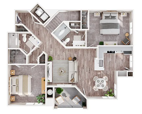 Floor plan Palomino w/Garage