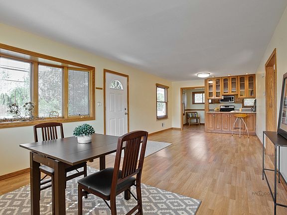 The stretch of the open plan of the great room