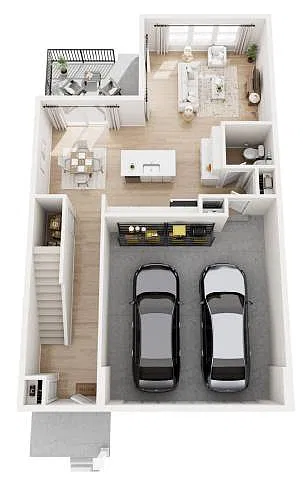 Floor plan Foothill