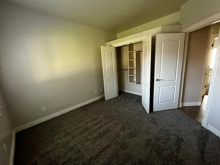 Room #2
Closet with built-in storage.
Brand new carpeting.