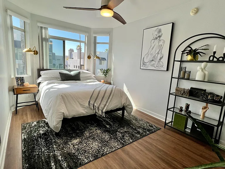 Top floor master bedroom