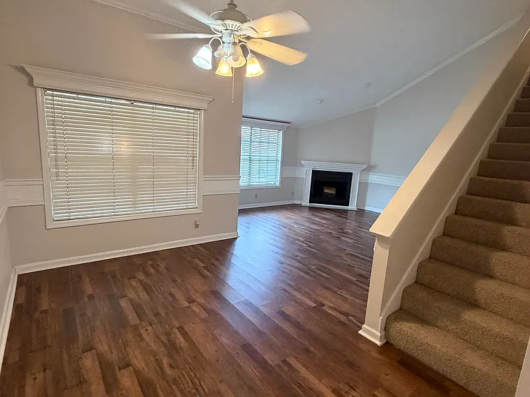 View of Living room and Dining room