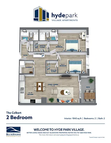 Floor plan The Colbert