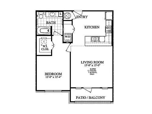 Floor plan B21