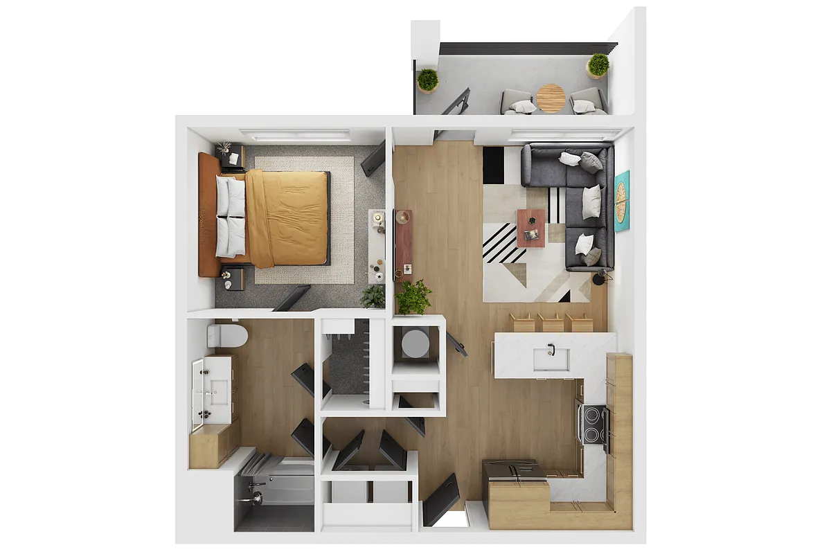 Floor plan The Hopper