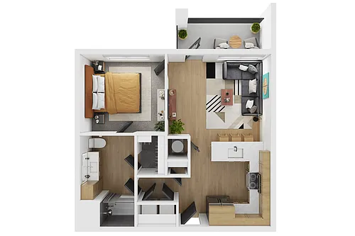 Floor plan The Hopper