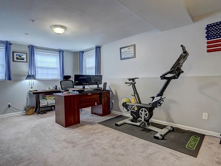 Furnished basement with full windows and sunlights