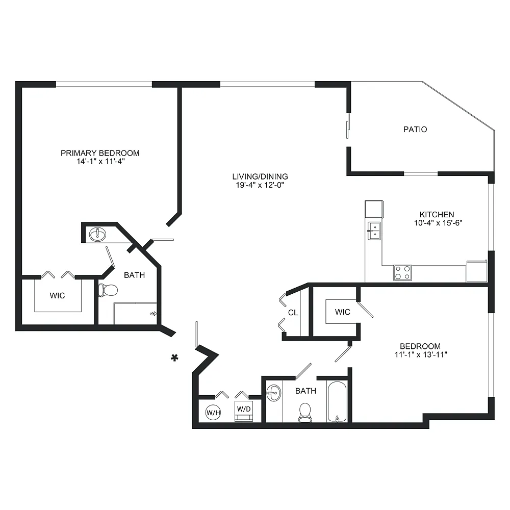 Floor plan Reserve